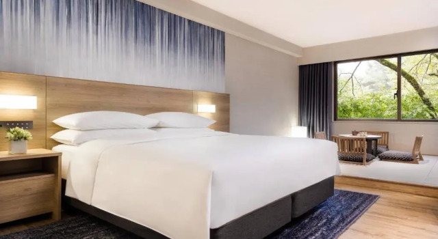 Номер Standard с красивым видом из окна Fuji Marriott Hotel Lake Yamanaka