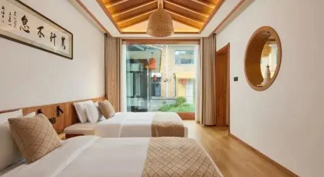Люкс Deluxe Floral Hotel· Mount Wutai Ruyuan Boutique Hotel