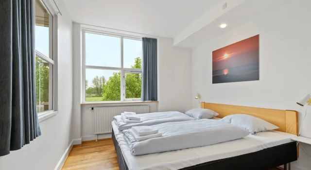 Apartmán 2 pokoje s balkonem Ribe Byferie