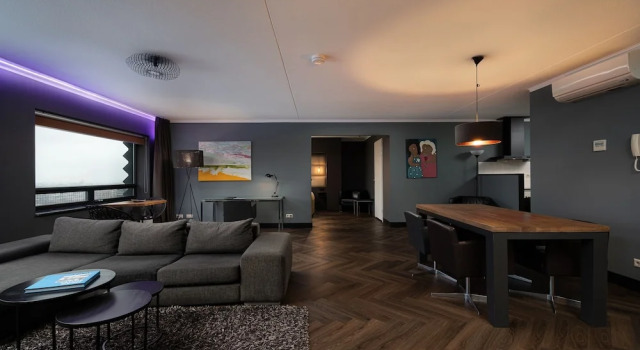 Апартаменты c 1 комнатой The Penthouse At The Hague Tower