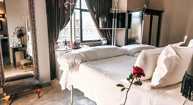 Двухместный номер Standard с видом на горы Grand Cafe & Rooms