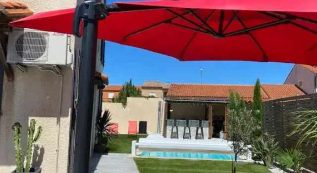 Jolie Villa climatisée piscine chauffée Perpignan
