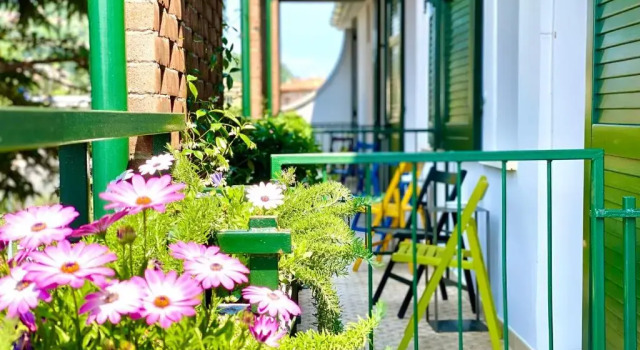 Двухместный номер Standard с балконом L'Ennesima Osteria con Alloggio - Bike Hotel