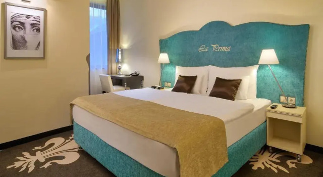 Двухместный номер Deluxe La Prima Fashion Hotel Budapest
