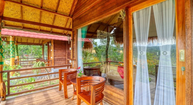 Comfort huone Ayu Hill Bungalow