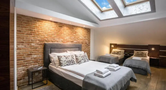 Апартаменты Пентхаус с 2 комнатами Yourplace Biskupia Old Town Apartments