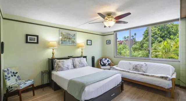 Haleakala Shores A-308 - Ocean/mountain Views, Stylish 2br/2ba, Lanai, AC, Wi-fi, Забронировать Апартаменты/квартира Уэйлея Мауи