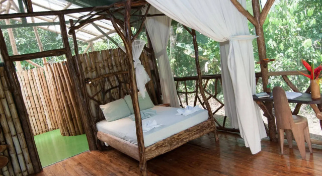 Danta Corcovado Lodge, Rezervovat Rekreační dům Chaty v Puntarenas, Chalupa