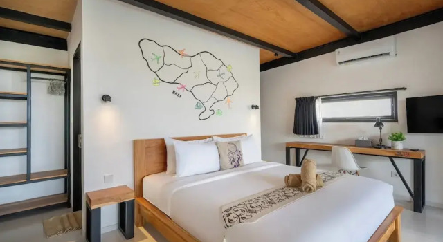 Astaga Loft Unit 4 by Betterplace, Rezervovat Vila Chaty v Bali, Chalupa