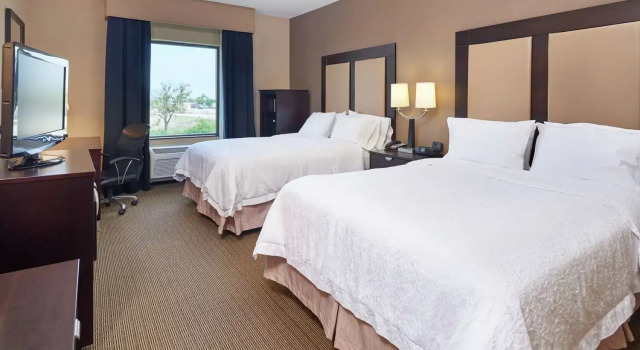 Четырёхместный номер Standard Hampton Inn & Suites Decatur