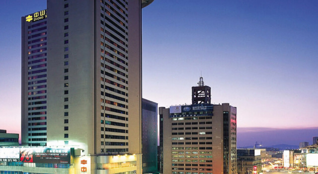 Двухместный люкс Executive Zhongshan Hotel Dalian