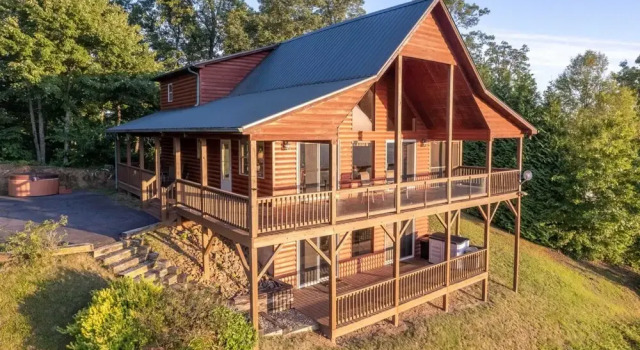 The Blue Ridge Mountain Top Cabin, Buchen Sie Hotel Marble North Carolina