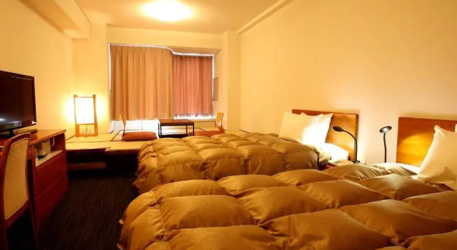 Двухместный номер Standard с красивым видом из окна Fuji Hakone Land Schole Plaza Hotel