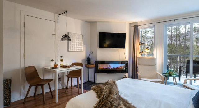 Tremblant Studio Woodland by My Tremblant Location, Rezervovat Hotel Vesnice a turistické středisko Mont-Tremblant 