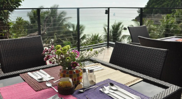 Люкс с видом на море Punta Rosa Boutique Hotel