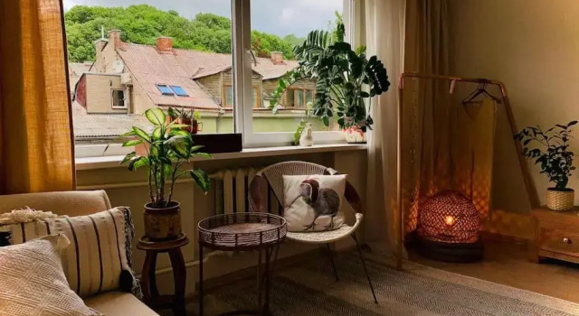 Three bedroom with two terraces for 7people+baby, Prenota Hotel Kaunas Contea di Kaunas