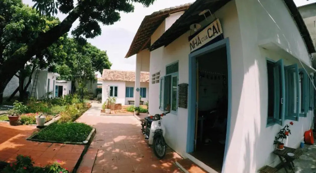 Кровать в общем номере Vietnam Phuot Real Home