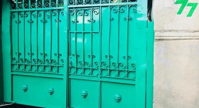 Кровать в общем номере Bude Hostel