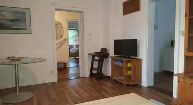 Апартаменты Ferienwohnung Südstrandkrabbe mit E-Bike Verleih