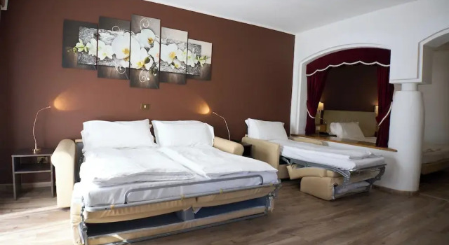 Семейный номер Standard с балконом Hotel Trento