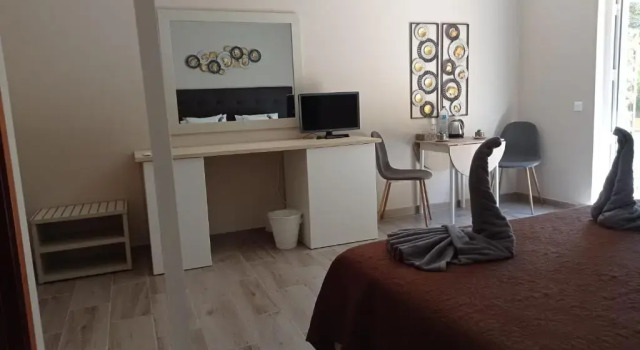 Люкс с видом на сад Casa da Falfeira B&B