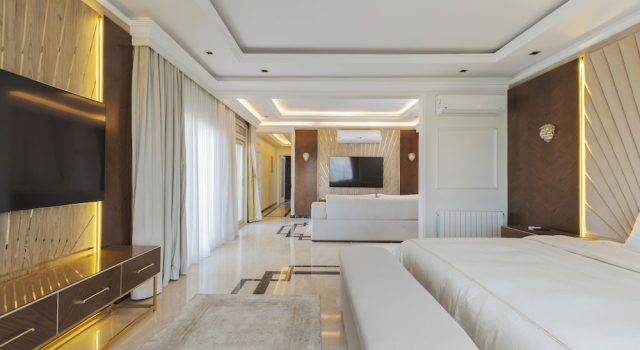 Вилла Luxury ALSAWAH Grand Palace at Sheikh Zayed - 6BR, Pool & Private Garden