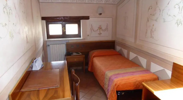 Standard Einzel Zimmer Albergo Giulia Gonzaga