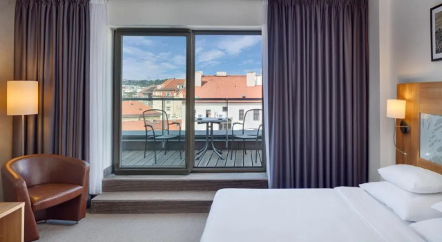 Superior with Terrace Doppel Zimmer Hermitage Hotel Prague