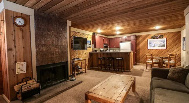 Snowbird 109 1 Bedroom 1 Bathroom Condo, Varaa Huoneisto Mammoth Lakes Mammoth