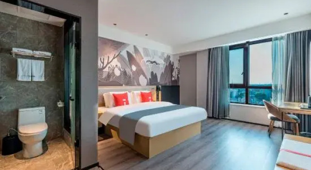 Люкс Business Junyi Chain Hotel (Cixi Guanfu Highway Affiliated Hai Branch)