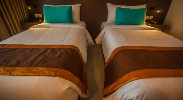 Deluxe dobbelt værelse med havudsigt Ibus Beach Hotel