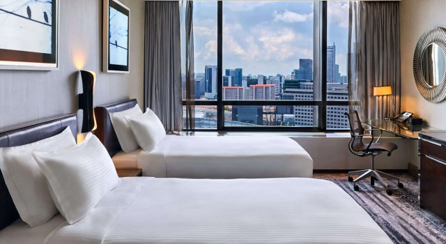 Deluxe double chambre Carlton City Hotel Singapore
