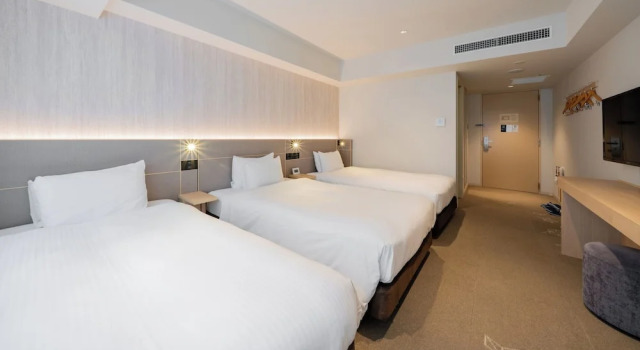 Трёхместный номер Keio Prelia Hotel Kyoto Karasuma-Gojo