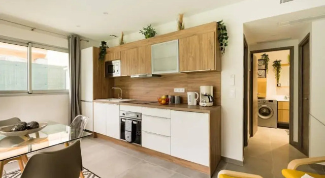 Апартаменты Stylish New 1 bedroom apartment in juan les pins