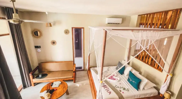 Трёхместный номер Standard с видом на сад Zanzibella Hotel & SPA