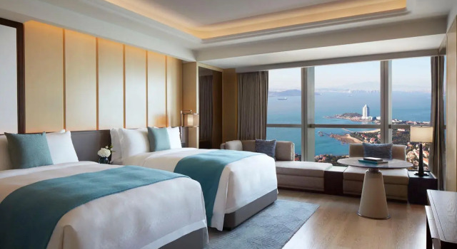 Двухместный номер с видом на океан The St. Regis Qingdao