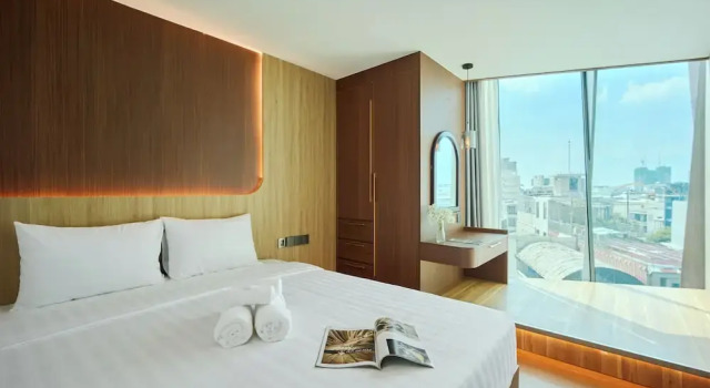Апартаменты с 2 комнатами с видом на город Elite Luxury Hotel by Elite24