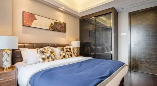 Люкс Deluxe с 3 комнатами Chengdu Laien holiday Suite Apartment