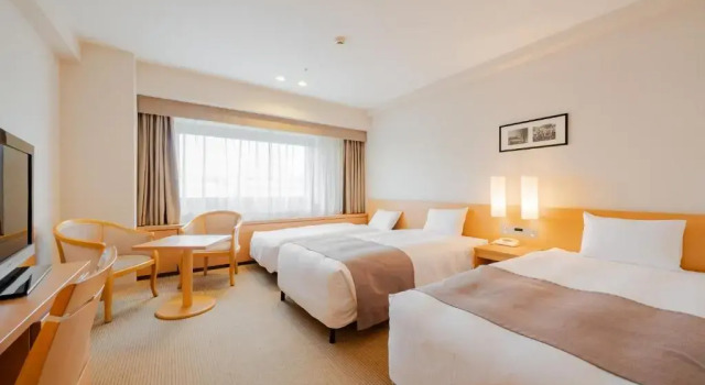 Трёхместный номер Standard Sapporo View Hotel Odori Park