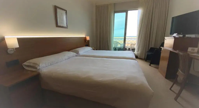 Двухместный номер с видом на море Hotel Milagros Golf