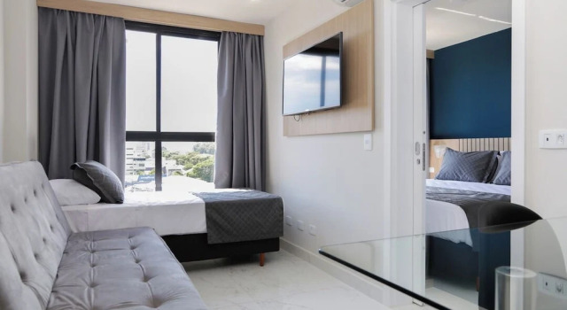 Четырёхместный семейный номер Standard Slim Hotel Curitiba João Bettega