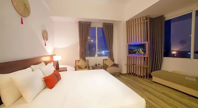 Двухместный номер Standard с балконом и с видом на море MissBamboo Hotel Nha Trang