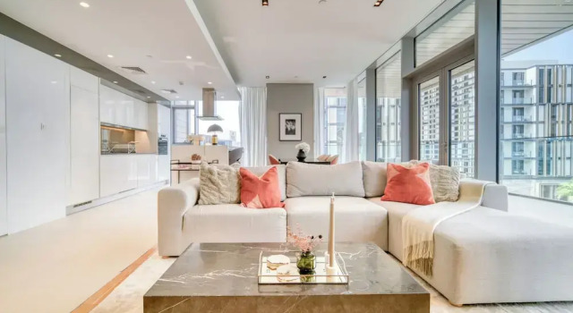 Апартаменты с 2 комнатами с видом на город Bluewaters Residences - Mint Stay