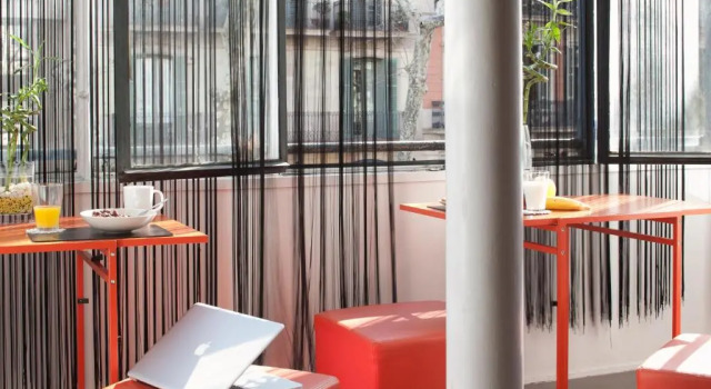 Кровать в общем номере Hip Karma Hostel