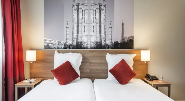 Двухместная студия Aparthotel Adagio Paris Bercy Village