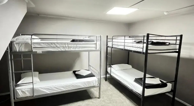 Кровать в общем номере HIT Hostel