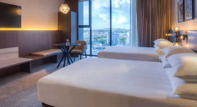 Четырёхместный номер с видом на город Hyatt Regency Andares Guadalajara