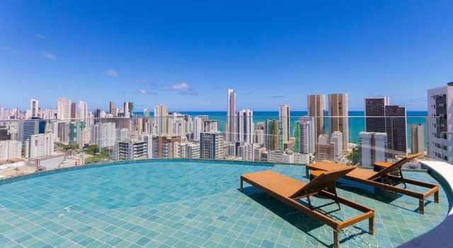Апартаменты Standard Praia de Gameleira Housi in Boa Viagem by Carpediem