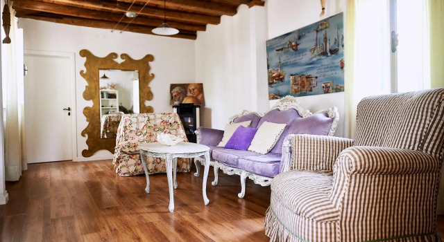 Cà del Mar rustico a Jesolo con giardino e piscina privati ad uso esclusivo, Book Hotel Hoteller i Friuli Venezia Giulia med parkering, Parkering