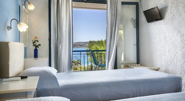 Апартаменты Deluxe с 2 комнатами Metaxatos Apartments